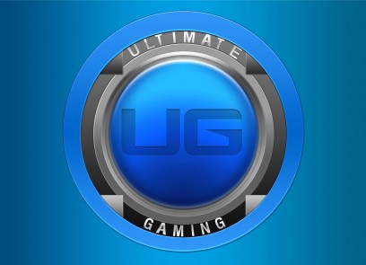 Gaming Logo Blau